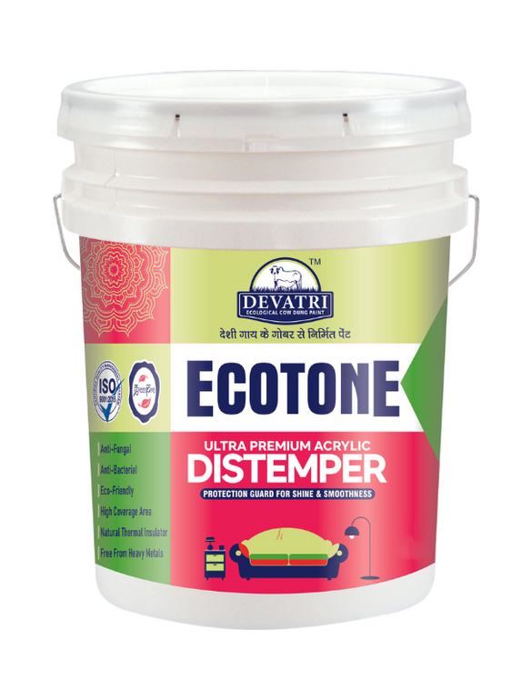 Devatri Ecotone Ultra Premium Distemper Cow Dung Paint